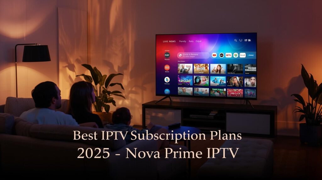 How to Choose the Best IPTV Subscription Plan for Your Home (2025 Guide)