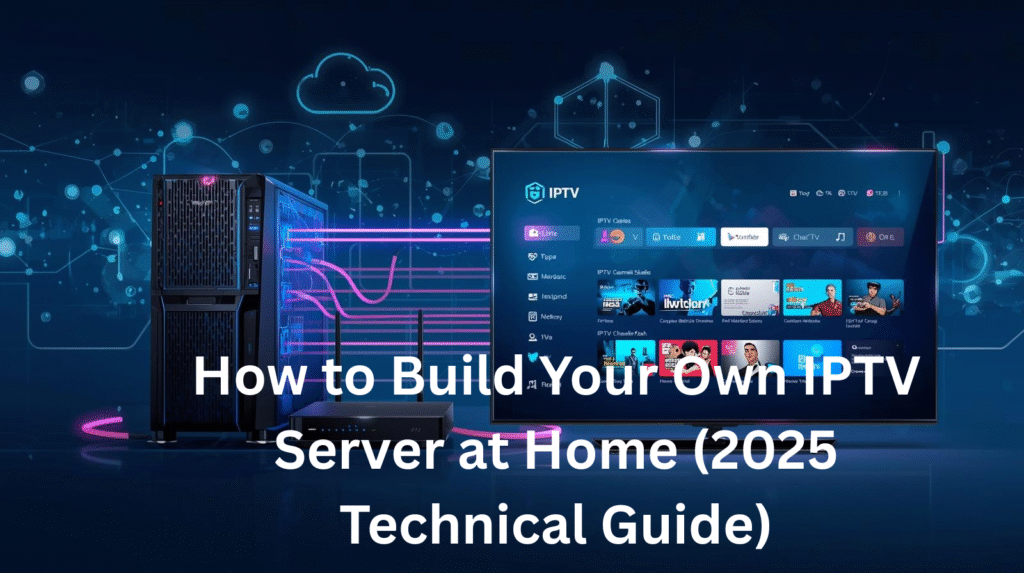 How to Build Your Own IPTV Server at Home (2025 Technical Guide)