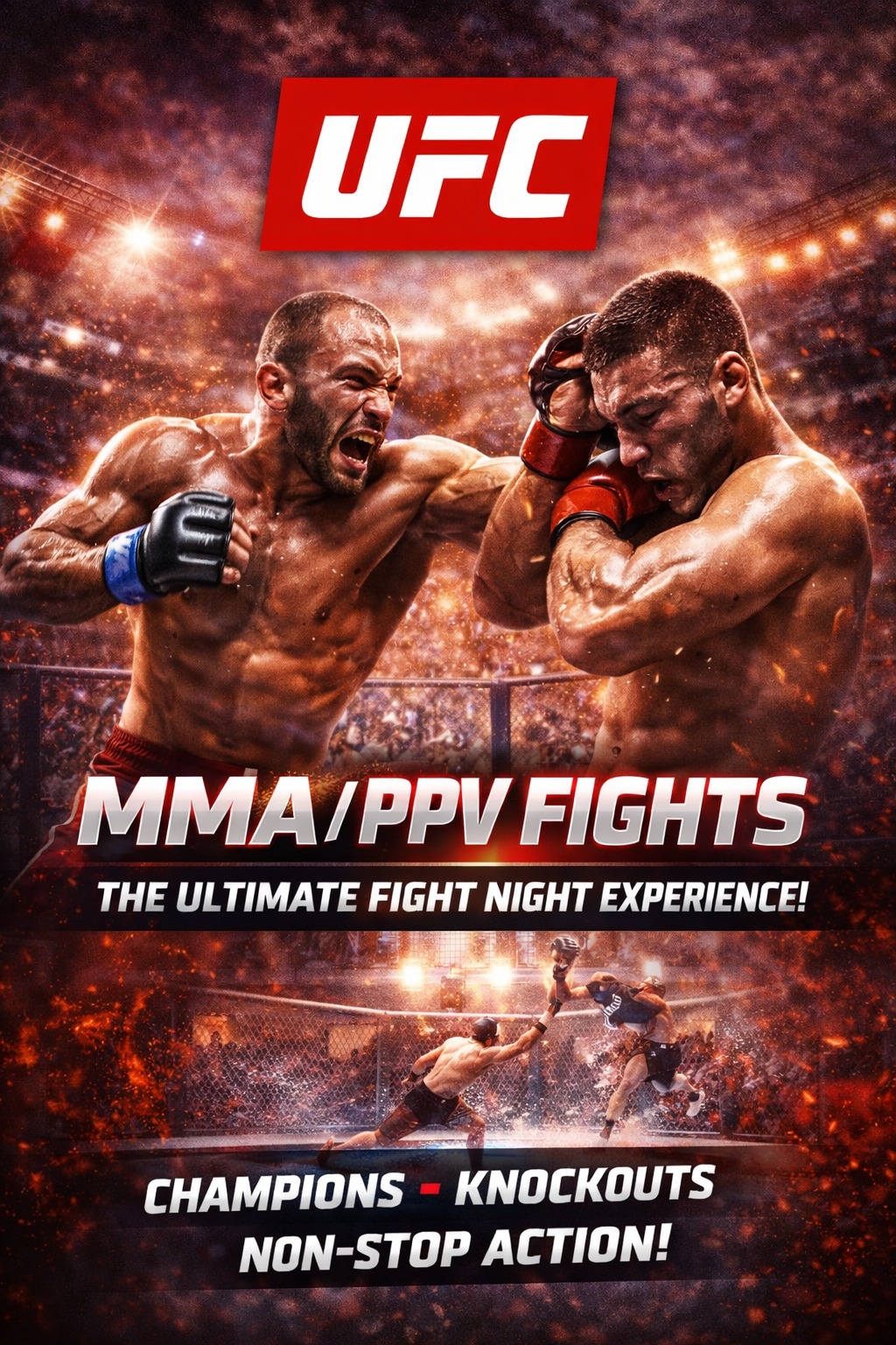 Nova Prime IPTV UFC MMA PPV Fights Champions and Knockouts