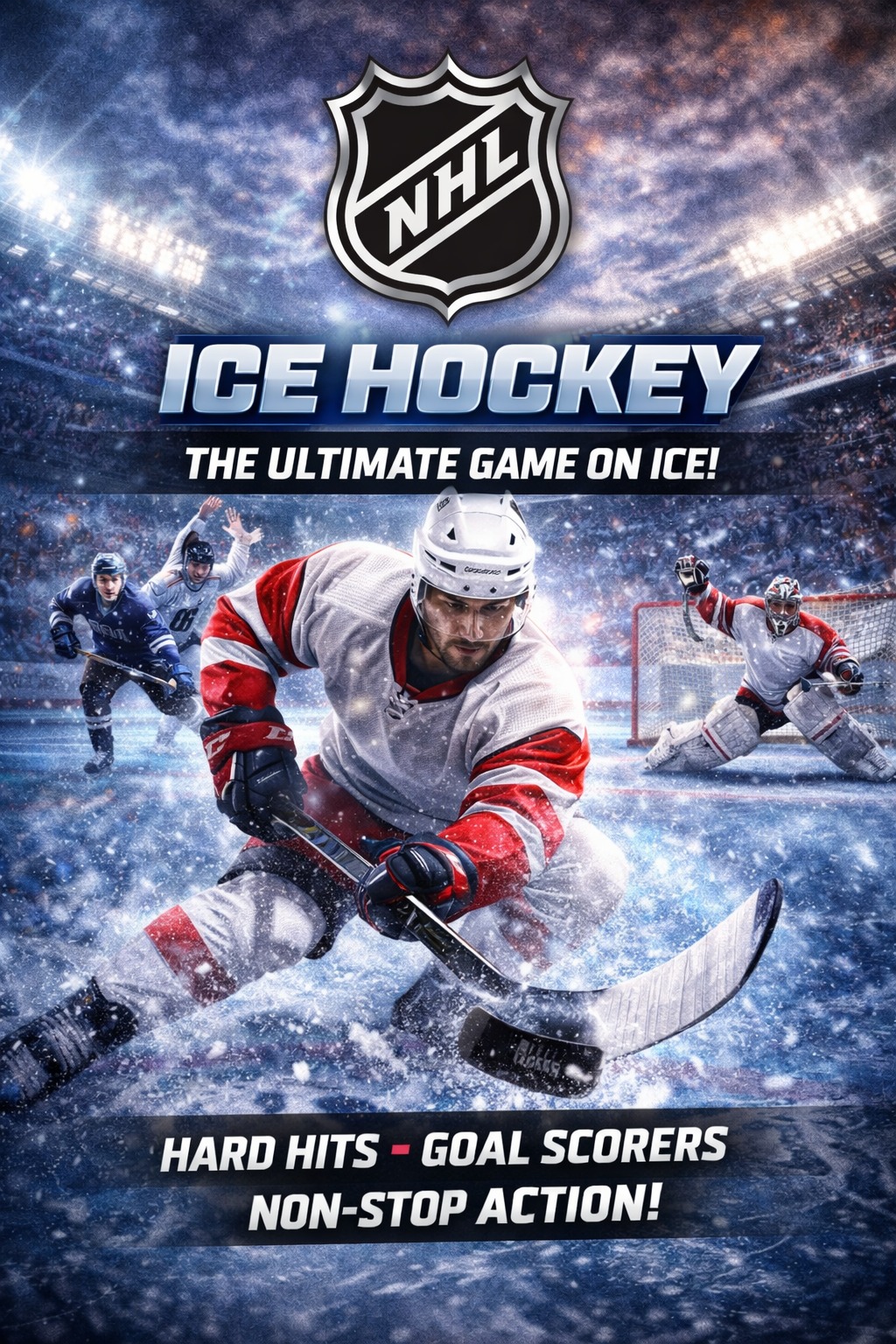Nova Prime IPTV NHL Ice Hockey hard hits and goal scorers