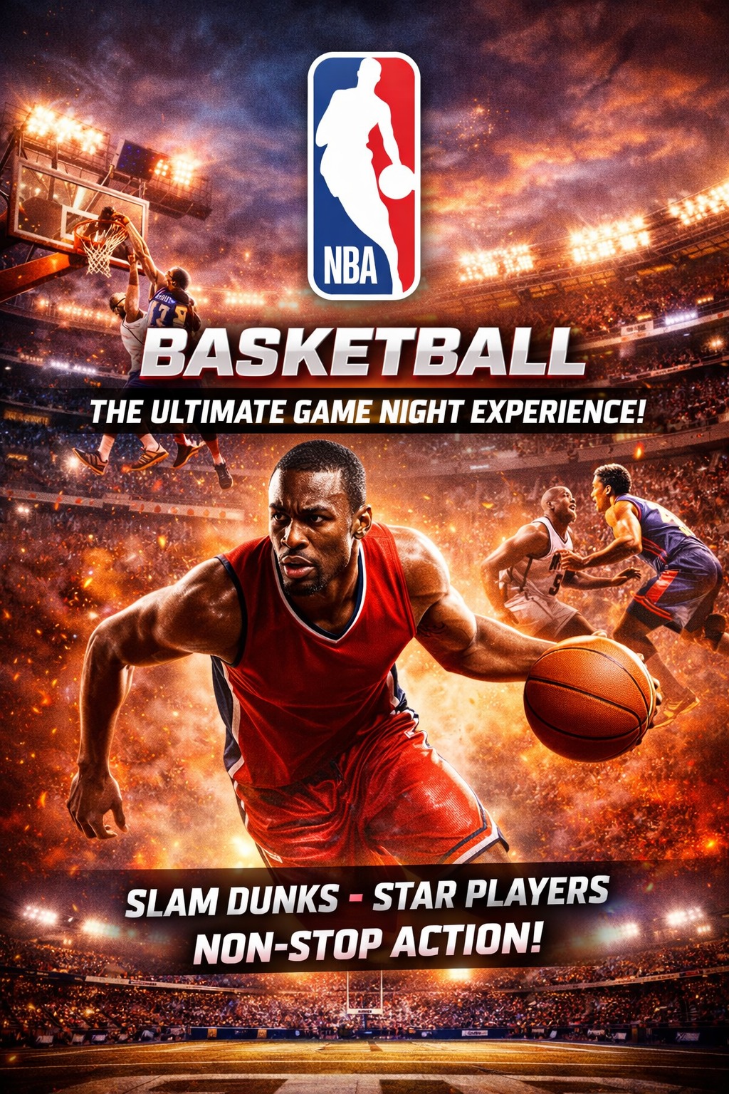 Nova Prime IPTV NBA Basketball Slam Dunks Star Players