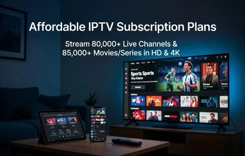 Affordable IPTV Subscription Plans – Premium Entertainment That Actually Fits Your Budget