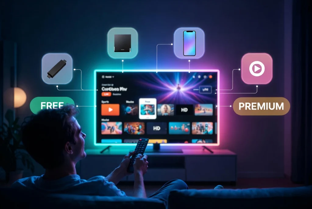 Best free IPTV apps and trials 2026 - smart TV streaming guide