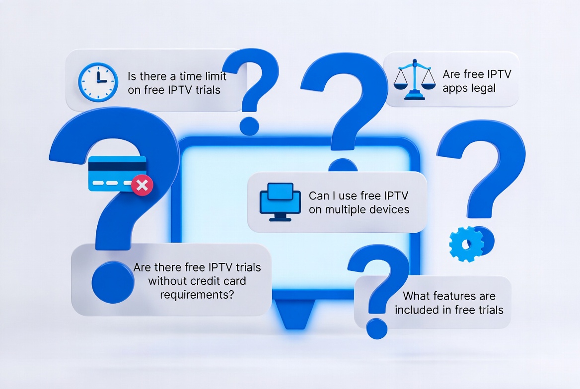 Frequently Asked Questions About the Best Free IPTV Apps and Trials in 2026