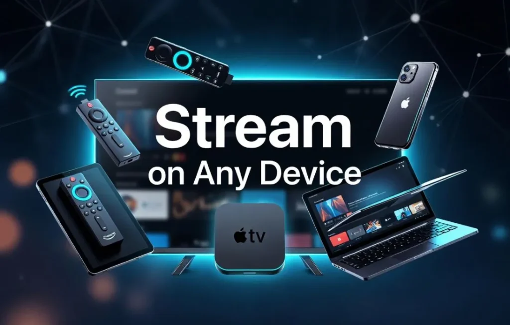 Full Device Compatibility – Stream Anywhere