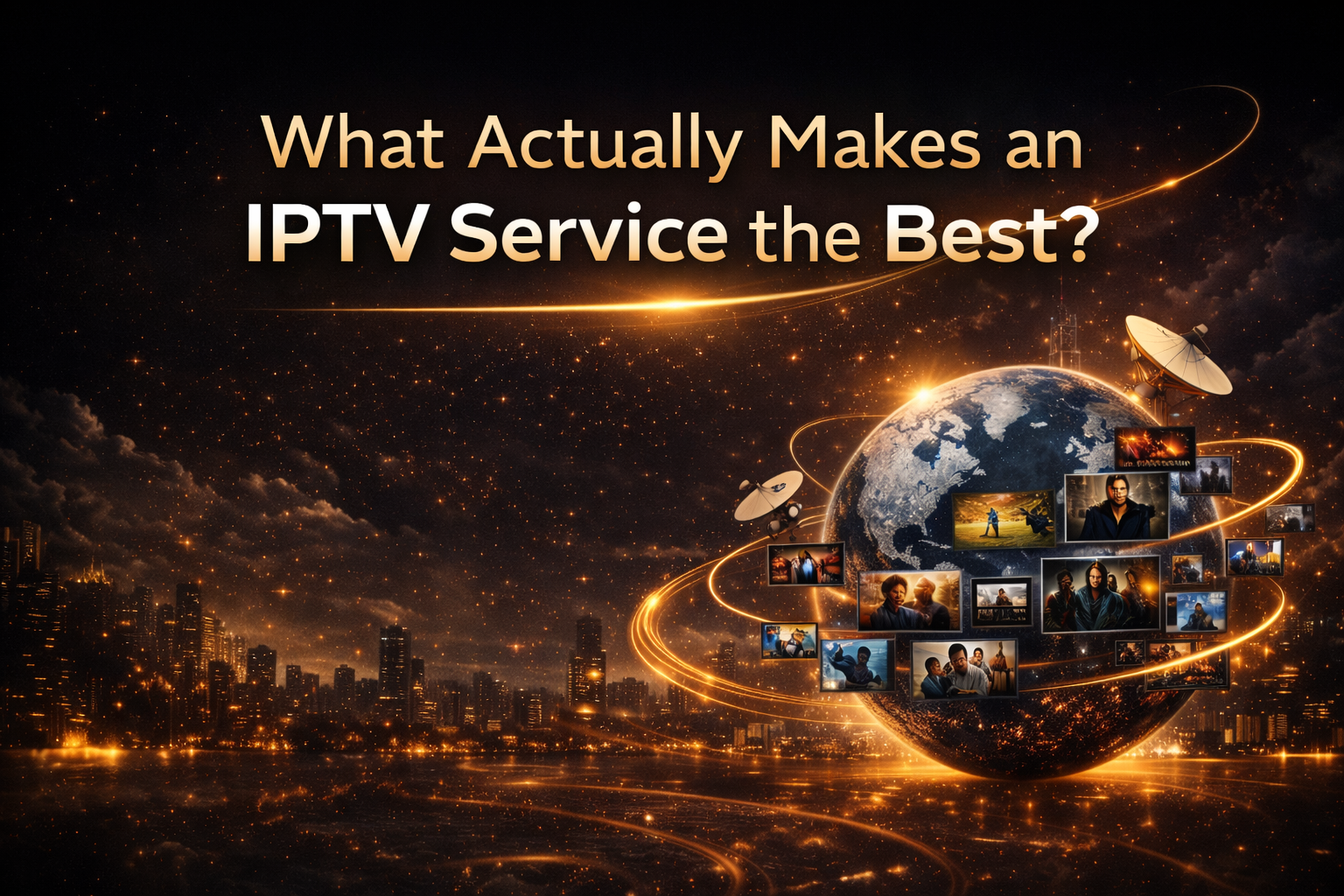 What Actually Makes an IPTV Service the Best