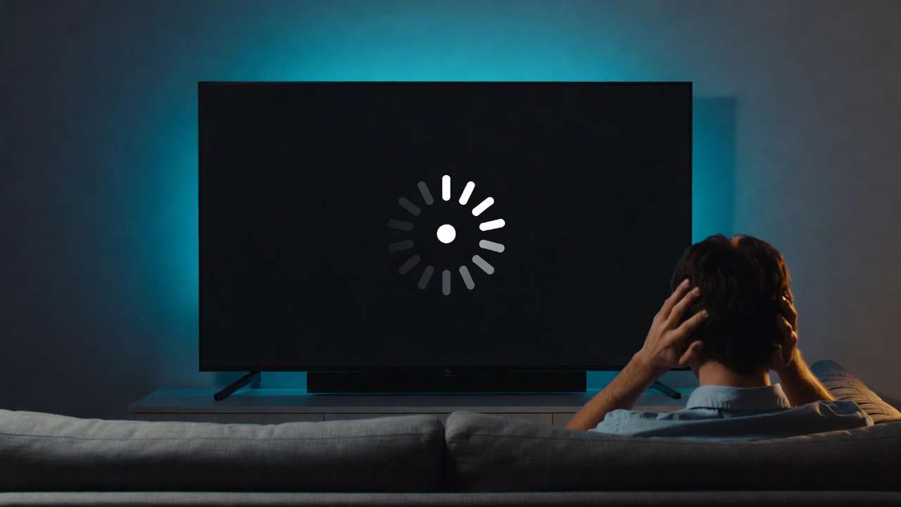 iptv buffering explanation showing how streaming data interruption causes video freezing