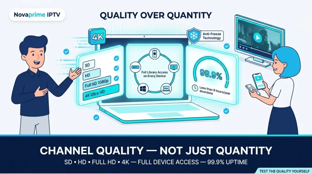Channel Quality — Not Just Quantity