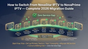 How to Switch From NovaStar IPTV to NovaPrime IPTV — Complete 2026 Migration Guide