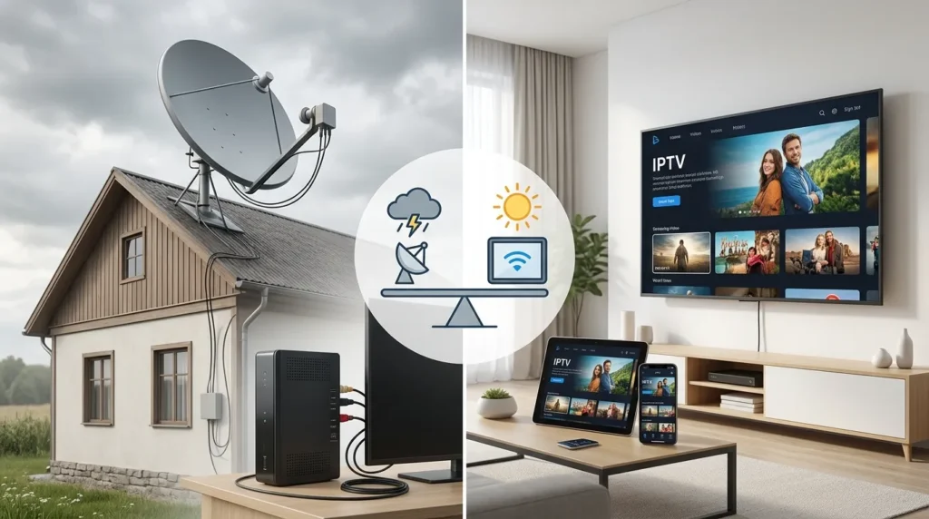 IPTV vs Satellite TV Which Is Better for You in 2026
