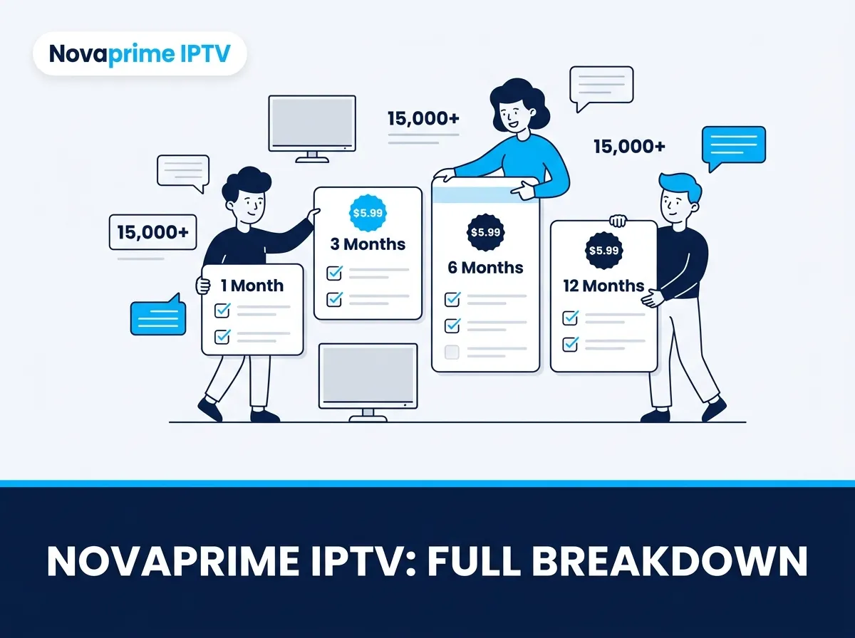NovaPrime IPTV Pricing