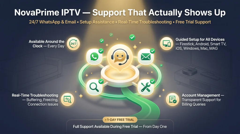 NovaStar IPTV vs NovaPrime IPTV Customer Support — Who Actually Helps in 2026