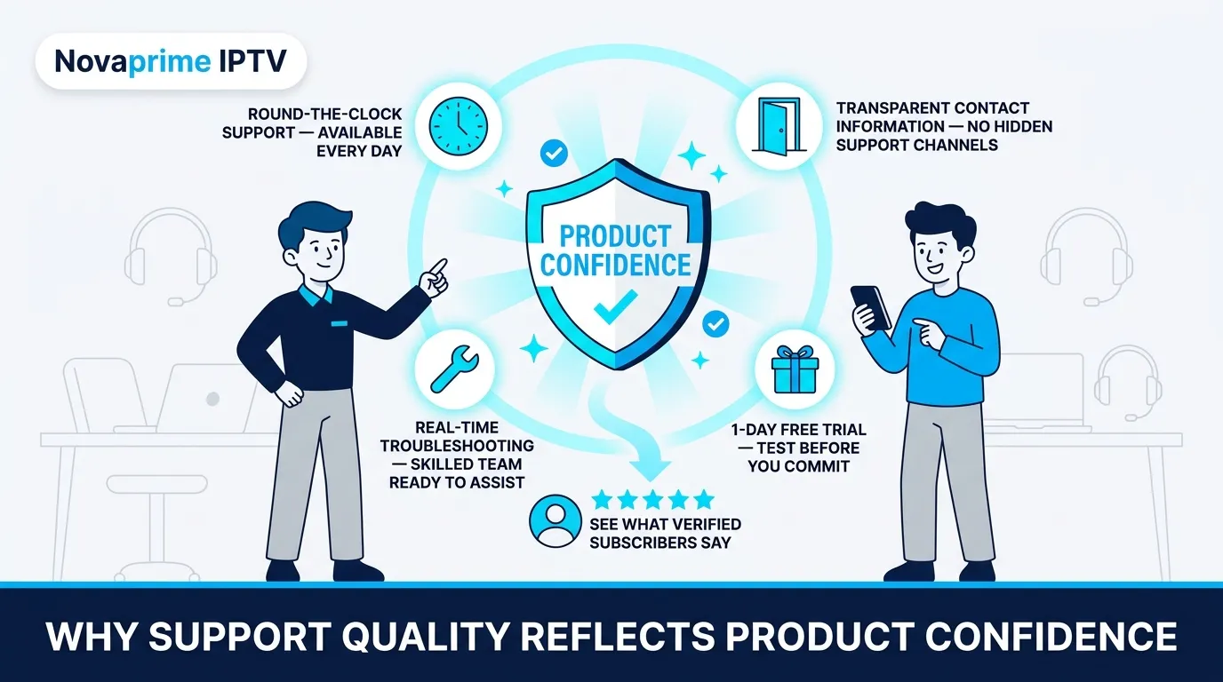 Why Support Quality Reflects Product Confidence