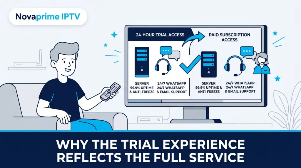 Why the Trial Experience Reflects the Full Service