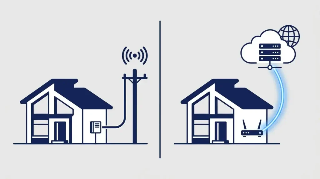 How Each Service Delivers TV